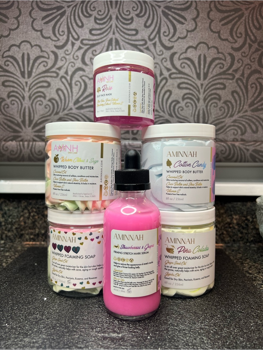 Skincare Bundle - Aminnah 6 piece set